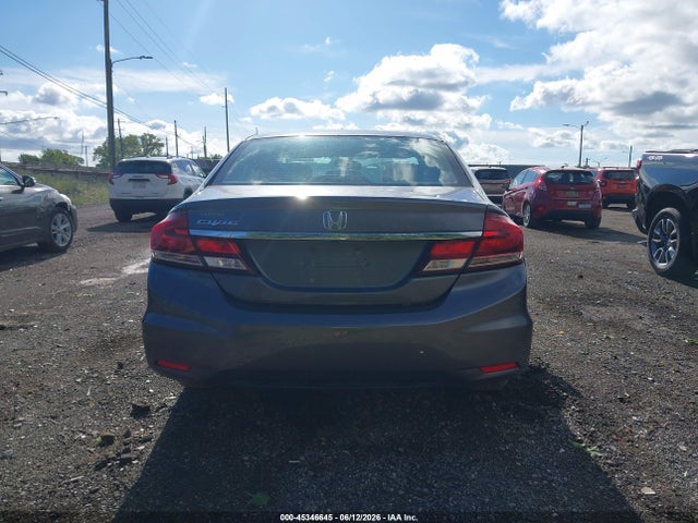 2015 Honda Civic Lx მანქანა იყიდება აუქციონზე, vin: 2HGFB2F59FH543985, აუქციონის ნომერი: 45346645