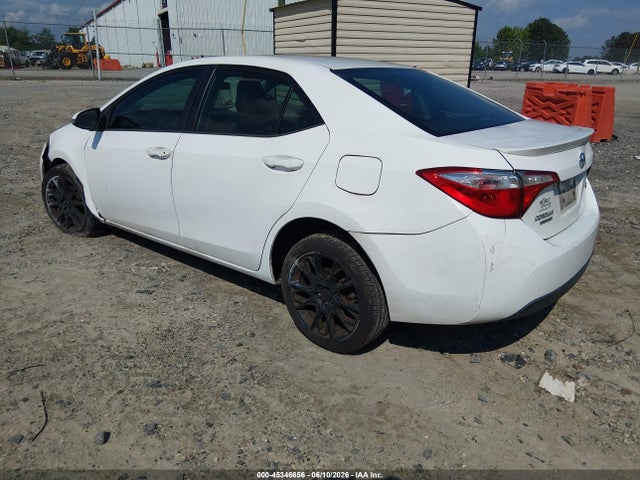 2016 Toyota Corolla S W/special Edition Pkg მანქანა იყიდება აუქციონზე, vin: 2T1BURHE9GC519680, აუქციონის ნომერი: 45346656