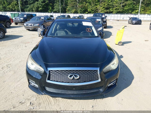 2014 Infiniti Q50 Premium მანქანა იყიდება აუქციონზე, vin: JN1BV7AP5EM681113, აუქციონის ნომერი: 45346782