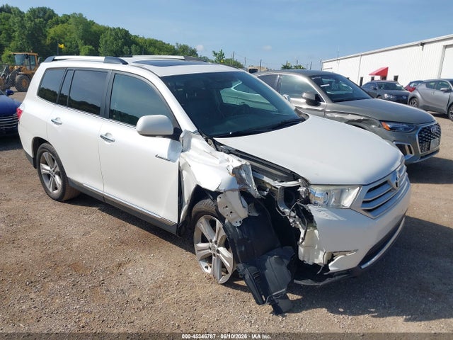 Aukcja sprzedaży 2012 Toyota Highlander Limited V6, vin: 5TDDK3EH5CS157066, numer aukcji: 45346787
