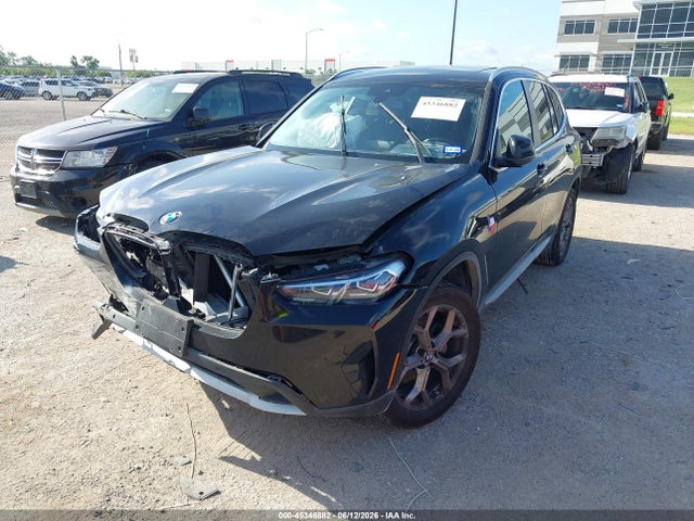 2022 Bmw X3 Sdrive30i მანქანა იყიდება აუქციონზე, vin: 5UX43DP04N9M44473, აუქციონის ნომერი: 45346882