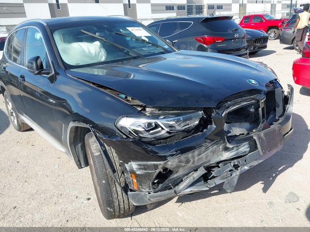 2022 Bmw X3 Sdrive30i მანქანა იყიდება აუქციონზე, vin: 5UX43DP04N9M44473, აუქციონის ნომერი: 45346882