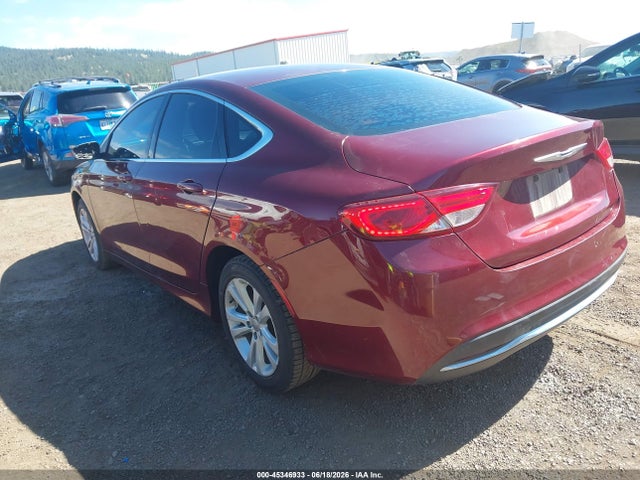 Продаж на аукціоні авто 2015 Chrysler 200 Limited, vin: 1C3CCCAB8FN575209, номер лоту: 45346933