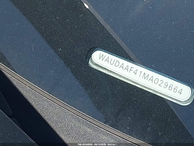 45346956 :رقم المزاد ، WAUDAAF41MA029664 vin ، 2021 Audi A4 Premium 45 Tfsi S Line Quattro S Tronic مزاد بيع
