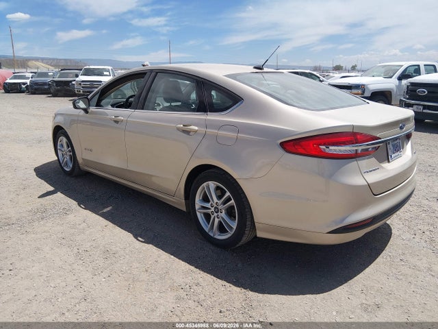 3FA6P0UU8JR209450 Ford Fusion Hybrid S
