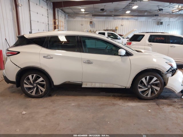 Продажа на аукционе авто 2015 Nissan Murano Platinum/s/sl/sv, vin: 5N1AZ2MH7FN216568, номер лота: 45346989