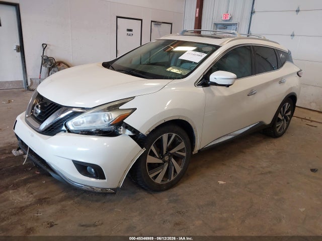 Продажа на аукционе авто 2015 Nissan Murano Platinum/s/sl/sv, vin: 5N1AZ2MH7FN216568, номер лота: 45346989