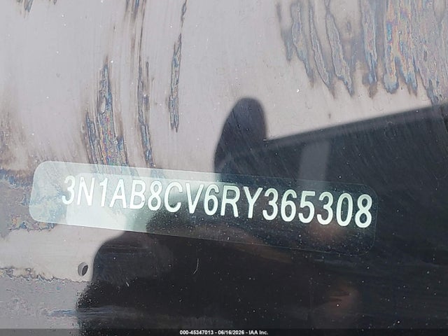 3N1AB8CV6RY365308 Nissan Sentra Sv Xtronic Cvt