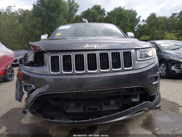 Aukcja sprzedaży 2016 Jeep Grand Cherokee Limited, vin: 1C4RJFBG5GC443724, numer aukcji: 45347078