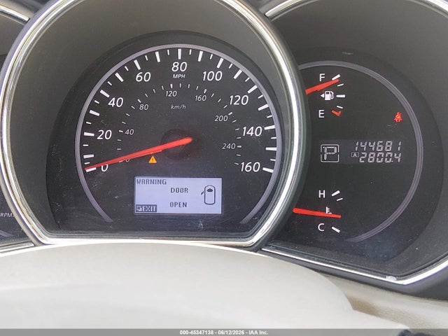 45347138 :رقم المزاد ، JN8AZ1MW5BW177534 vin ، 2011 Nissan Murano Sl مزاد بيع