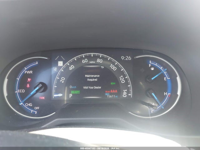 4T3RWRFV4SU188579 Toyota Rav4 Hybrid Xle