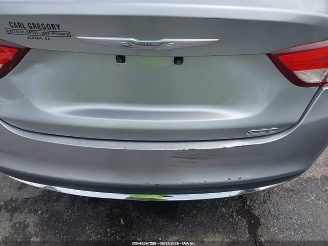 2015 Chrysler 200 Limited მანქანა იყიდება აუქციონზე, vin: 1C3CCCAB7FN678315, აუქციონის ნომერი: 45347259