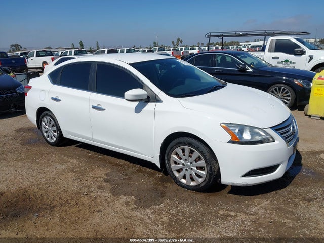2015 Nissan Sentra S მანქანა იყიდება აუქციონზე, vin: 3N1AB7APXFY257462, აუქციონის ნომერი: 45347399