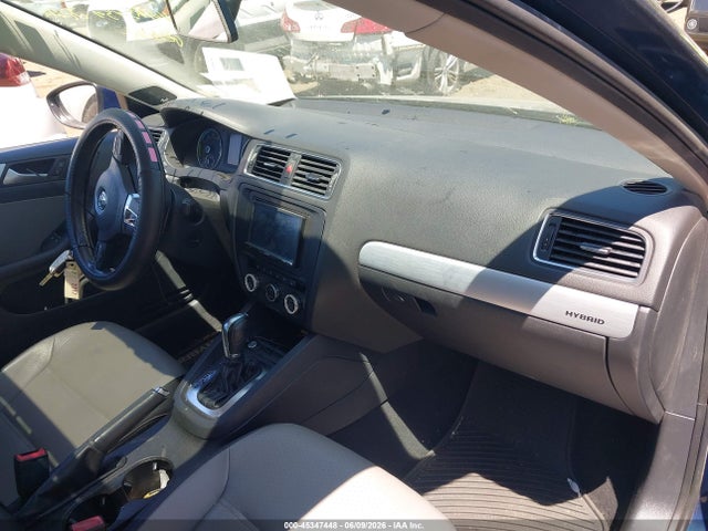 Aukcja sprzedaży 2013 Volkswagen Jetta Hybrid Sel Premium, vin: 3VW637AJ4DM214376, numer aukcji: 45347448
