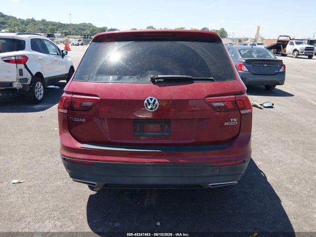2018 Volkswagen Tiguan 2.0t S მანქანა იყიდება აუქციონზე, vin: 3VV0B7AX8JM040325, აუქციონის ნომერი: 45347463
