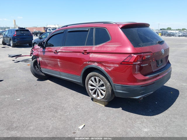2018 Volkswagen Tiguan 2.0t S მანქანა იყიდება აუქციონზე, vin: 3VV0B7AX8JM040325, აუქციონის ნომერი: 45347463