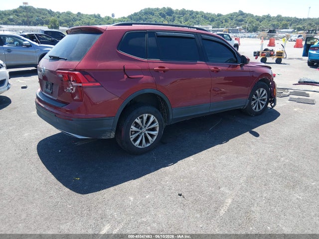 2018 Volkswagen Tiguan 2.0t S მანქანა იყიდება აუქციონზე, vin: 3VV0B7AX8JM040325, აუქციონის ნომერი: 45347463