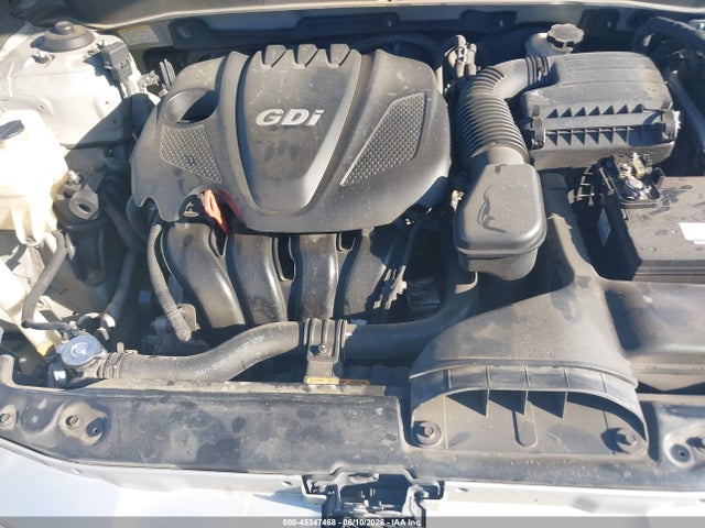 2011 Hyundai Sonata Gls მანქანა იყიდება აუქციონზე, vin: 5NPEB4AC6BH257184, აუქციონის ნომერი: 45347468