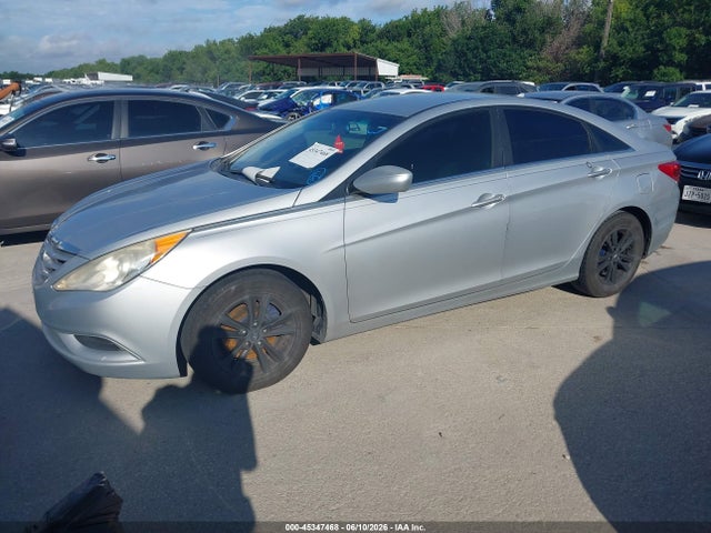 2011 Hyundai Sonata Gls მანქანა იყიდება აუქციონზე, vin: 5NPEB4AC6BH257184, აუქციონის ნომერი: 45347468