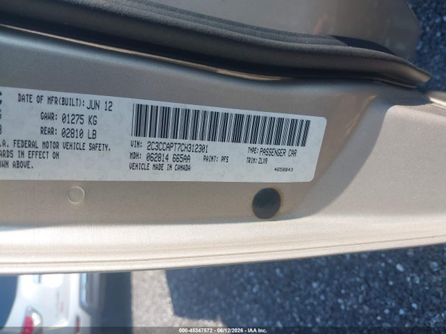 Aukcja sprzedaży 2012 Chrysler 300c Luxury Series, vin: 2C3CCAPT7CH312301, numer aukcji: 45347572