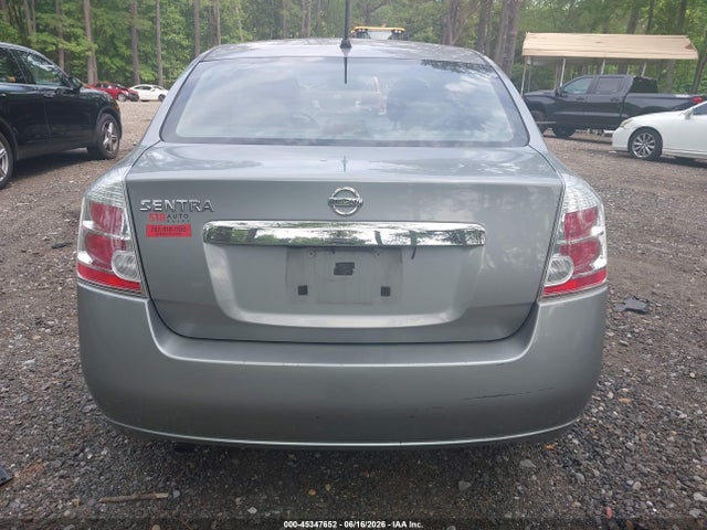 45347652 :رقم المزاد ، 3N1AB6AP9AL618163 vin ، 2010 Nissan Sentra 2.0s مزاد بيع