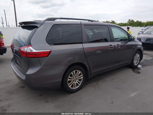 2017 Toyota Sienna Xle 8 Passenger მანქანა იყიდება აუქციონზე, vin: 5TDYZ3DC0HS876686, აუქციონის ნომერი: 45347722