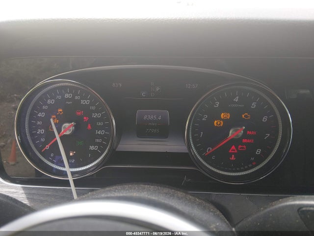 2019 Mercedes-benz E 300 4matic მანქანა იყიდება აუქციონზე, vin: WDDZF4KB1KA524076, აუქციონის ნომერი: 45347771