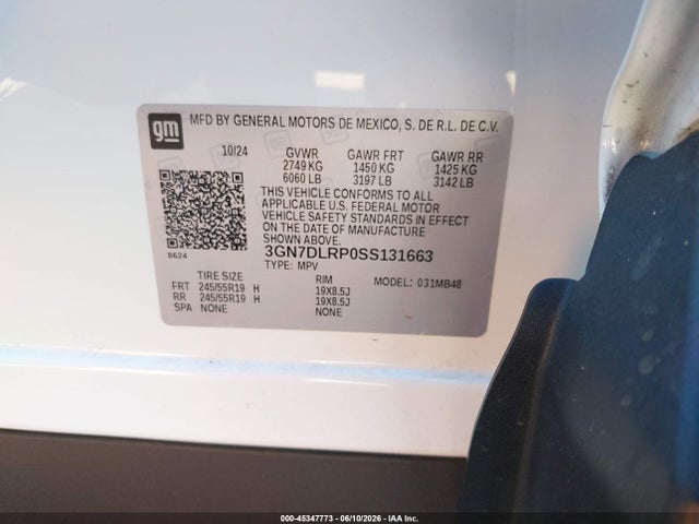 Chevrolet Equinox Ev Lt 2025 3GN7DLRP0SS131663 Image 9