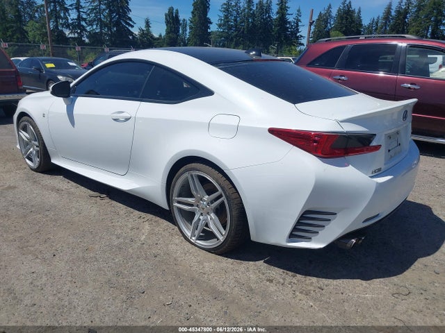 Aukcja sprzedaży 2016 Lexus Rc 350, vin: JTHSE5BC9G5007183, numer aukcji: 45347800