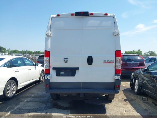 2018 Ram Promaster 2500 High Roof 136 Wb მანქანა იყიდება აუქციონზე, vin: 3C6TRVCG7JE119012, აუქციონის ნომერი: 45347815