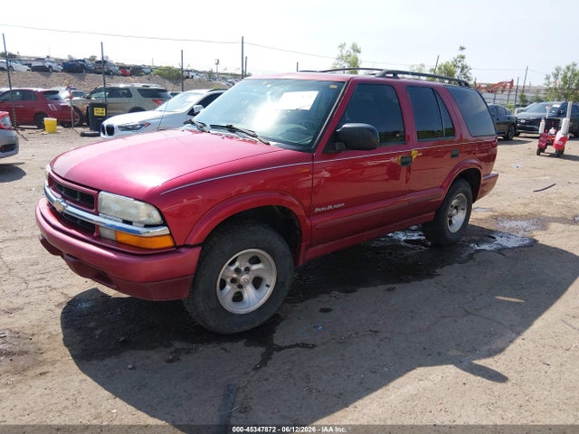 Aukcja sprzedaży 2001 Chevrolet Blazer Trailblazer, vin: 1GNCS13W112145090, numer aukcji: 45347872