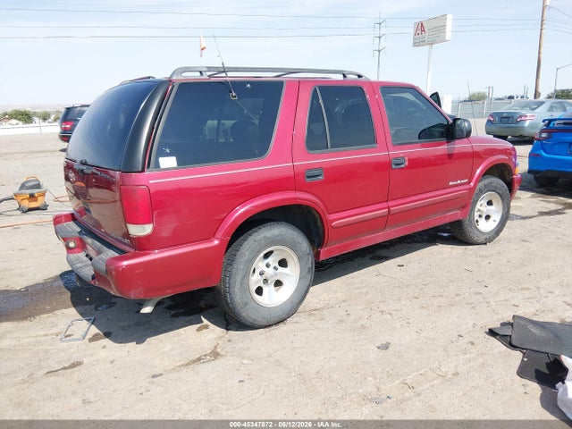 Aukcja sprzedaży 2001 Chevrolet Blazer Trailblazer, vin: 1GNCS13W112145090, numer aukcji: 45347872
