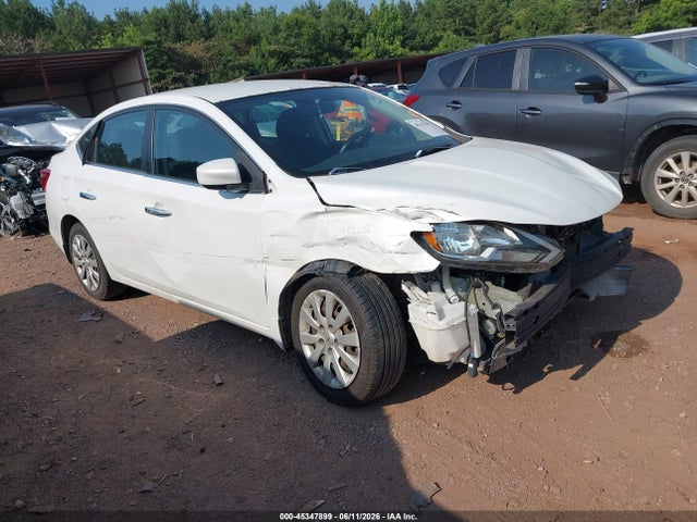 2016 Nissan Sentra Sv მანქანა იყიდება აუქციონზე, vin: 3N1AB7AP7GY318087, აუქციონის ნომერი: 45347899