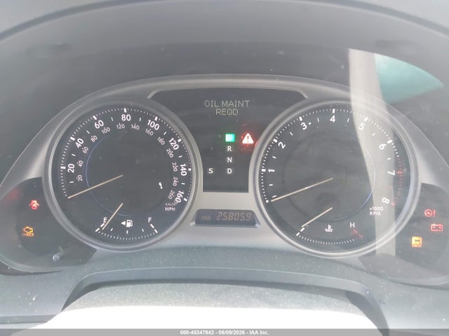 Продаж на аукціоні авто 2009 Lexus Is 250, vin: JTHBK262595093734, номер лоту: 45347942