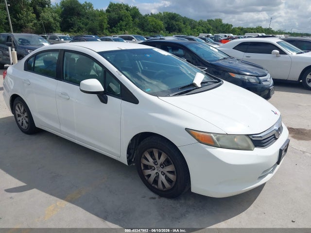 Продаж на аукціоні авто 2012 Honda Civic Lx, vin: 19XFB2F5XCE356471, номер лоту: 45347982