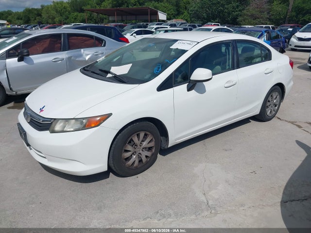 Продаж на аукціоні авто 2012 Honda Civic Lx, vin: 19XFB2F5XCE356471, номер лоту: 45347982