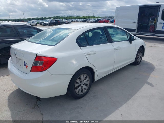 Продаж на аукціоні авто 2012 Honda Civic Lx, vin: 19XFB2F5XCE356471, номер лоту: 45347982