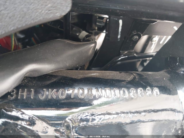 Продаж на аукціоні авто 2022 Honda Nva110 B, vin: 3H1JK0704ND008686, номер лоту: 45348112