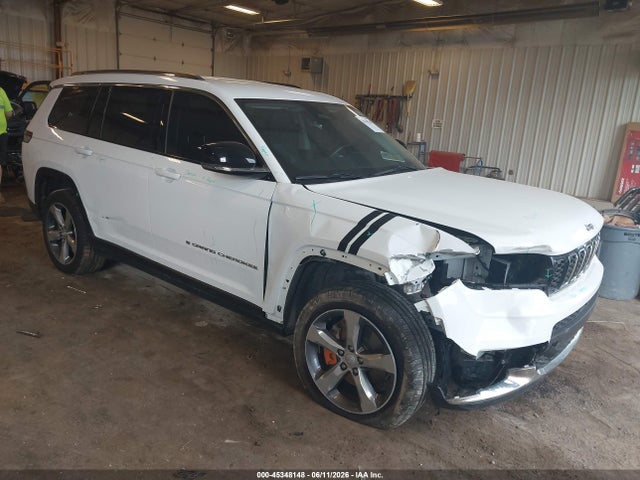 45348148 :رقم المزاد ، 1C4RJKBG7M8206529 vin ، 2021 Jeep Grand Cherokee L Limited 4x4 مزاد بيع