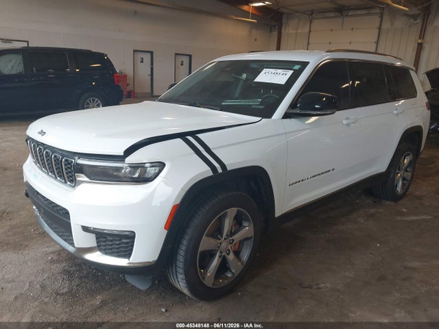 45348148 :رقم المزاد ، 1C4RJKBG7M8206529 vin ، 2021 Jeep Grand Cherokee L Limited 4x4 مزاد بيع