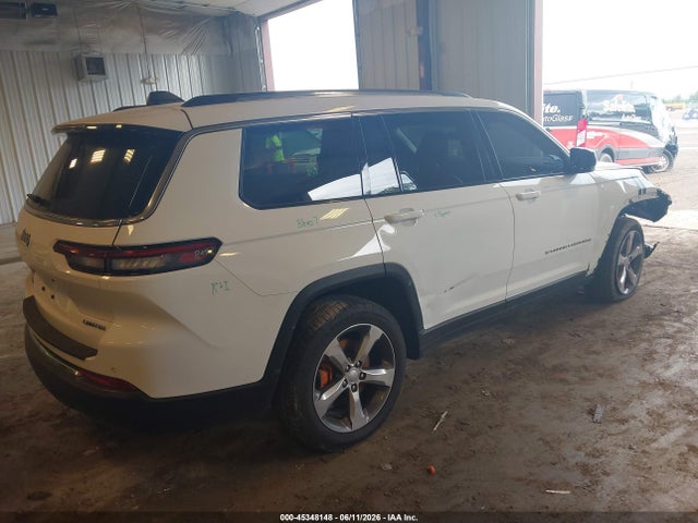 45348148 :رقم المزاد ، 1C4RJKBG7M8206529 vin ، 2021 Jeep Grand Cherokee L Limited 4x4 مزاد بيع