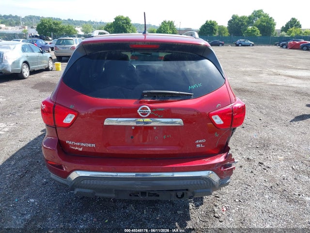 Продажа на аукционе авто 2018 Nissan Pathfinder Sl, vin: 5N1DR2MM8JC614709, номер лота: 45348176