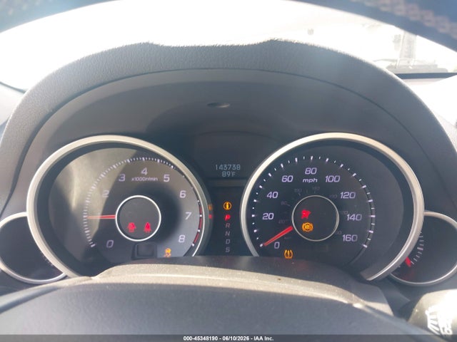 2010 Acura Tl 3.7 მანქანა იყიდება აუქციონზე, vin: 19UUA9F24AA000785, აუქციონის ნომერი: 45348190