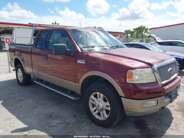 2004 Ford F-150 Fx4/lariat/xl/xlt მანქანა იყიდება აუქციონზე, vin: 1FTPX14514NC57909, აუქციონის ნომერი: 45348248