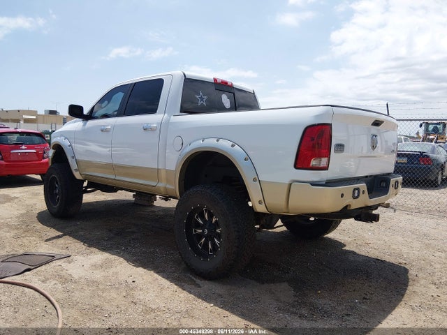 45348298 :رقم المزاد ، 1C6RD7PT1CS237746 vin ، 2012 Ram 1500 Laramie Longhorn Edition مزاد بيع
