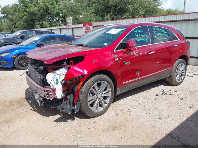 45348332 :رقم المزاد ، 1GYKNCRS1SZ102559 vin ، 2025 Cadillac Xt5 Fwd Premium Luxury مزاد بيع