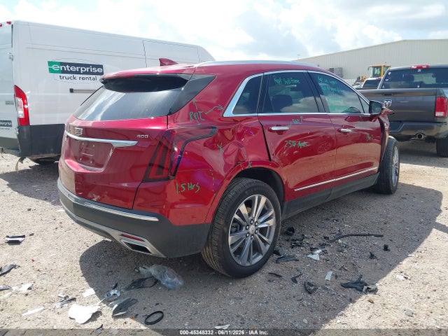 45348332 :رقم المزاد ، 1GYKNCRS1SZ102559 vin ، 2025 Cadillac Xt5 Fwd Premium Luxury مزاد بيع