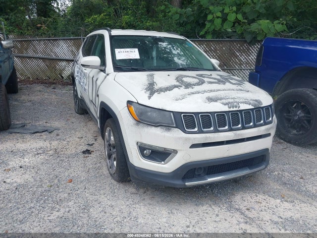45348362 :رقم المزاد ، 3C4NJCCB6MT511478 vin ، 2021 Jeep Compass Limited Fwd مزاد بيع