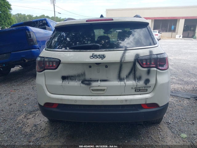 45348362 :رقم المزاد ، 3C4NJCCB6MT511478 vin ، 2021 Jeep Compass Limited Fwd مزاد بيع