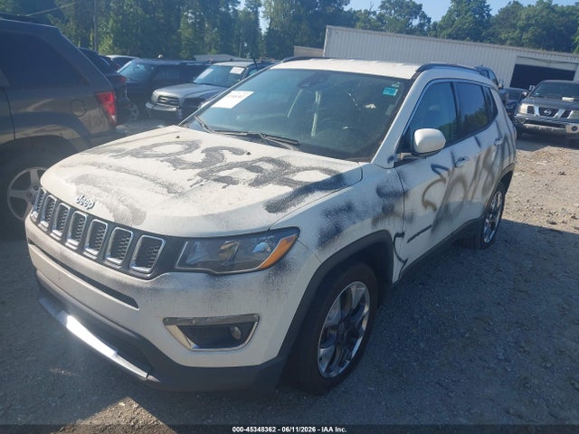 45348362 :رقم المزاد ، 3C4NJCCB6MT511478 vin ، 2021 Jeep Compass Limited Fwd مزاد بيع